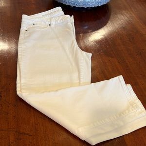 Talbots White Jeans